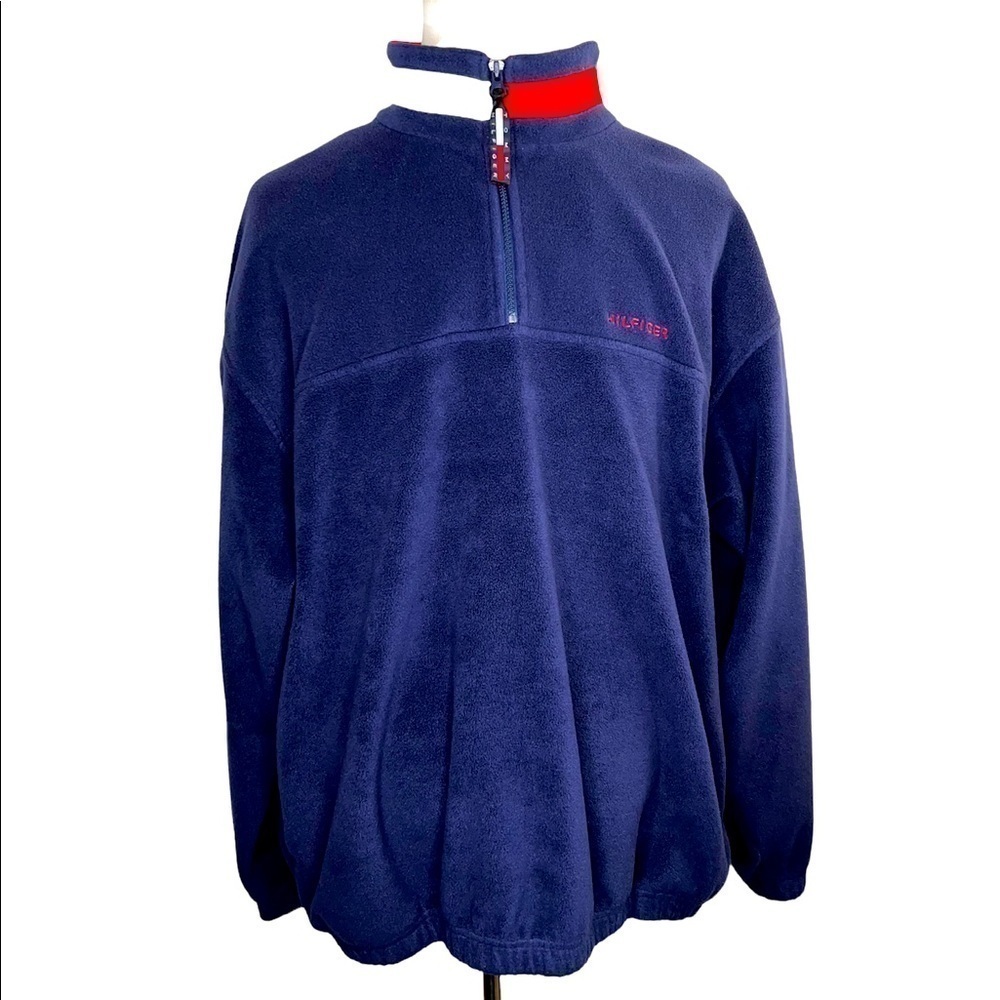 Tommy Hilfiger Men’s Quarter Zip Pullover Jacket